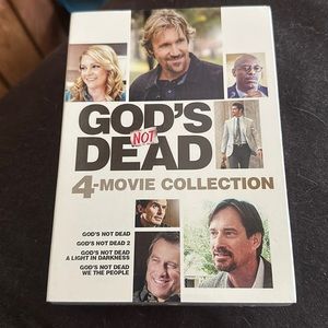 GOD’S NOT DEAD 4 MOVIE DVD COLLECTION: BRAND NEW FACTORY SEALED